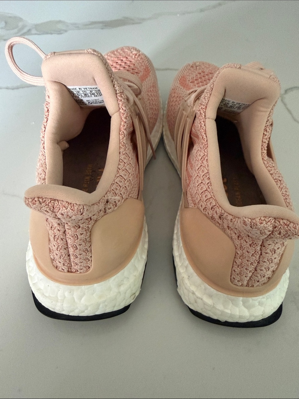 adidas Women's ultraBoost Running Shoe - Pale Pink/Blush - Picture 14 of 14